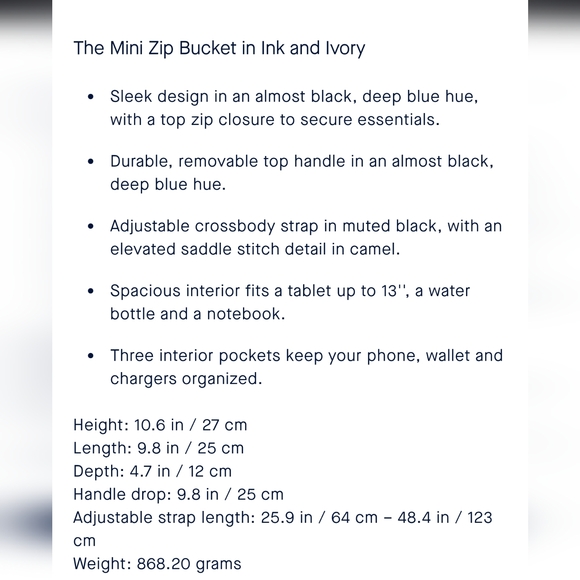 Rothy's The Mini Zip Bucket bag purse - Picture 4 of 16